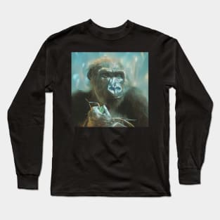 Western Lowland Gorilla Long Sleeve T-Shirt